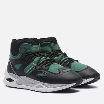 Мужские кроссовки Puma TRC Blaze Mid Core WS, цвет зелёный, размер 45 EU