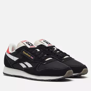 Мужские кроссовки Reebok Classic Leather Human Rights Now!, цвет чёрный, размер 45.5 EU