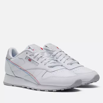 Мужские кроссовки Reebok Classic Leather Make It Yours, цвет белый, размер 40.5 EU