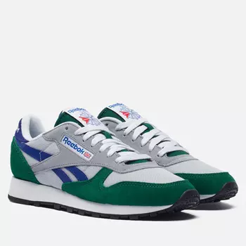 Мужские кроссовки Reebok Classic Leather Make It Yours, цвет серый, размер 40.5 EU