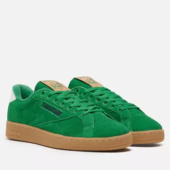Мужские кроссовки Reebok Club C 85 Grounds, цвет зелёный, размер 40 EU