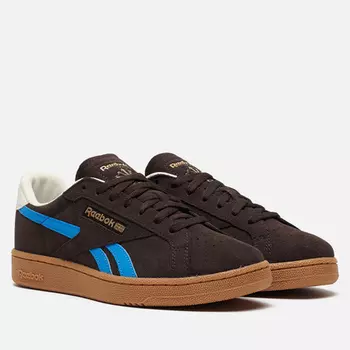 Мужские кроссовки Reebok Club C Grounds UK, цвет коричневый, размер 45.5 EU
