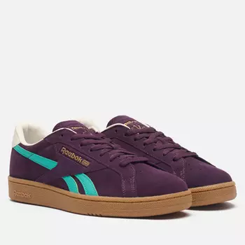 Мужские кроссовки Reebok Club C Grounds UK, цвет фиолетовый, размер 40.5 EU