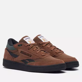 Мужские кроссовки Reebok Club C Mid II Revenge, цвет коричневый, размер 41 EU