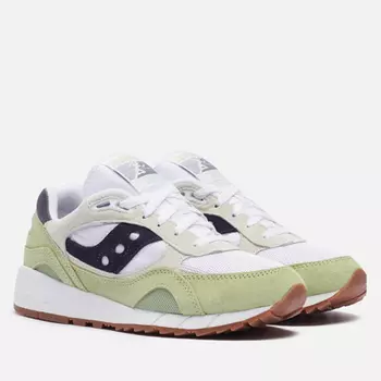 Мужские кроссовки Saucony Shadow 6000, цвет зелёный, размер 48 EU