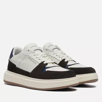 Мужские кроссовки Woolrich Arrow Court Suede/Leather, цвет белый, размер 44 EU