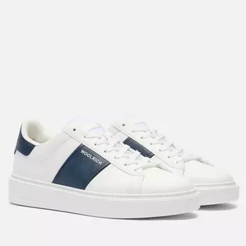 Мужские кроссовки Woolrich Classic Court, цвет белый, размер 45.5 EU