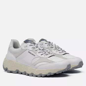 Мужские кроссовки Woolrich Tech Leather, цвет белый, размер 44.5 EU