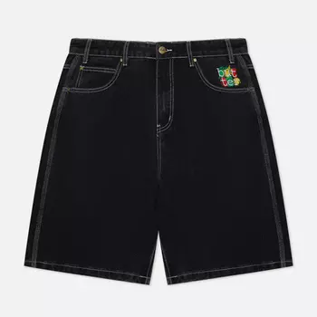 Мужские шорты Butter Goods Scribble Denim, цвет чёрный, размер 32