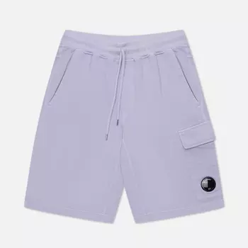 Мужские шорты C.P. Company Cotton Fleece Cargo, цвет фиолетовый, размер S