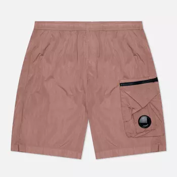 Мужские шорты C.P. Company Eco-Chrome-R Utility Swim, цвет розовый, размер 56
