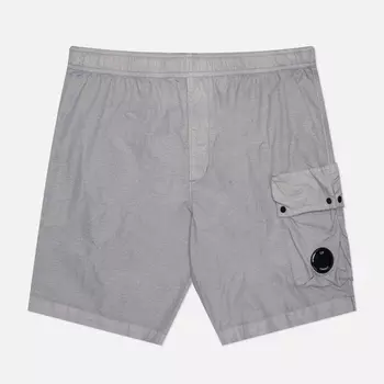 Мужские шорты C.P. Company Flatt Nylon Cargo Swim, цвет серый, размер 54