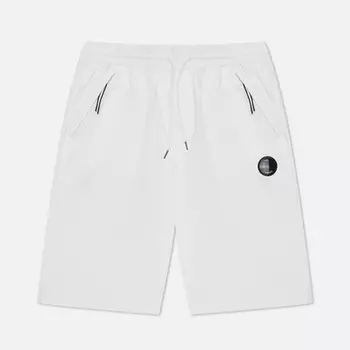Мужские шорты C.P. Company Nylon Stretch Double, цвет белый, размер L