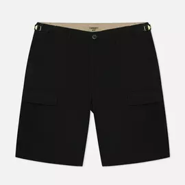 Мужские шорты Carhartt WIP Aviation 6.5 Oz, цвет чёрный, размер 36