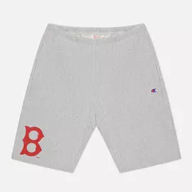 Мужские шорты Champion Reverse Weave Boston Red Sox Bermuda, цвет серый, размер XL