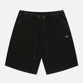 Мужские шорты Champion Reverse Weave Cotton Twill Jogger, цвет чёрный, размер XXL