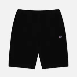 Мужские шорты Champion Reverse Weave Long Bermuda Brushed Fleece, цвет чёрный, размер M
