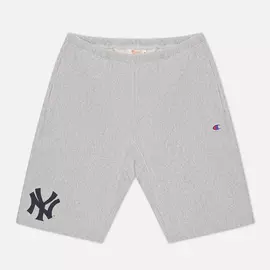 Мужские шорты Champion Reverse Weave New York Yankees Bermuda, цвет серый, размер S