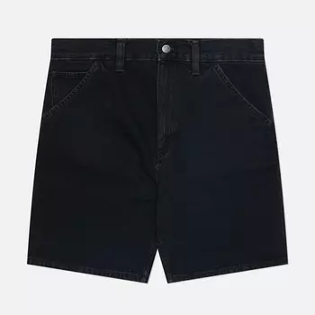 Мужские шорты Edwin Bridger Pembroke Black Denim 13.56 Oz, цвет чёрный, размер 38