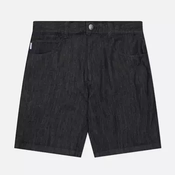 Мужские шорты Edwin Worker Sketch Black Denim 10.32 Oz, цвет чёрный, размер 38