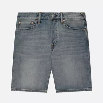 Мужские шорты Evisu Godhead Daicock Printed, цвет голубой, размер 32