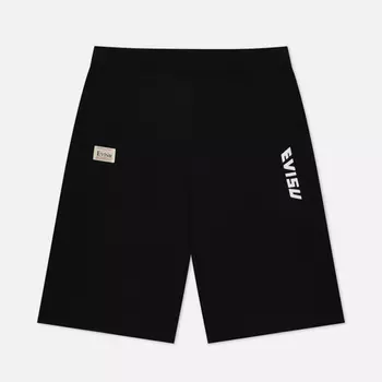 Мужские шорты Evisu Heritage Wadaiko Daruma & Fortune-Cat Daicock, цвет чёрный, размер XL