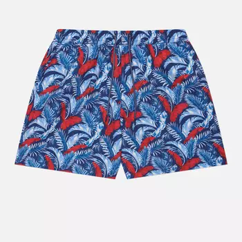 Мужские шорты Hackett Palm Leaves, цвет синий, размер L