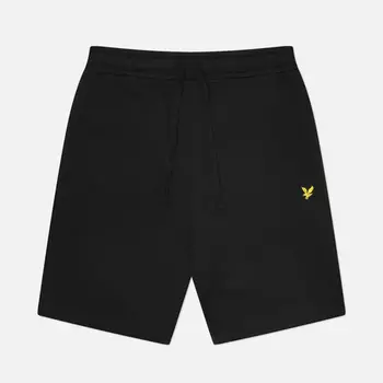 Мужские шорты Lyle & Scott Regular Fit Sweat, цвет чёрный, размер M