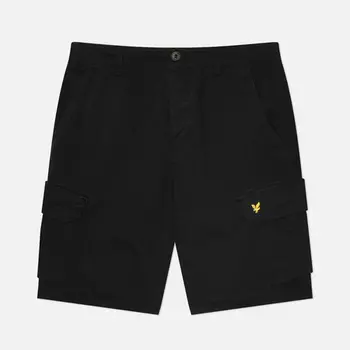 Мужские шорты Lyle & Scott Wembley Cargo, цвет чёрный, размер 32