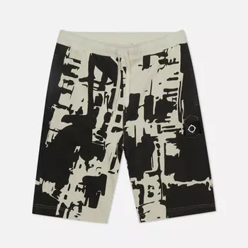 Мужские шорты MA.Strum All Over Print Sweat Regular Fit, цвет чёрный, размер S