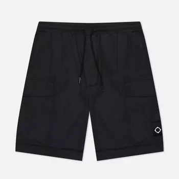 Мужские шорты MA.Strum Tie Dyed Cargo Regular Fit, цвет чёрный, размер L