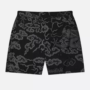 Мужские шорты maharishi Cloud Dragon Swim, цвет чёрный, размер XXL