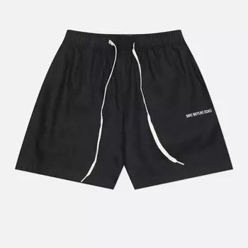 Мужские шорты MKI Miyuki-Zoku Linen, цвет чёрный, размер L