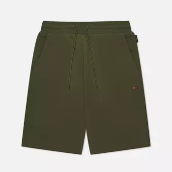 Мужские шорты Napapijri Nalis Bermuda, цвет зелёный, размер XXL