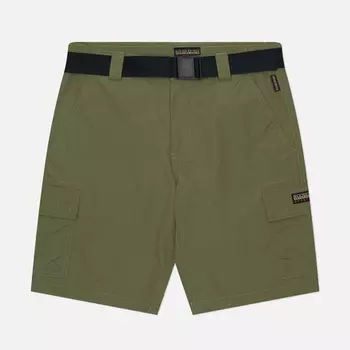 Мужские шорты Napapijri Smith Bermuda, цвет оливковый, размер 30
