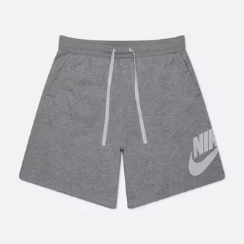 Мужские шорты Nike Club Alumni French Terry, цвет серый, размер L