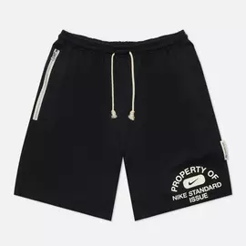 Мужские шорты Nike Standard Issue Fleece, цвет чёрный, размер M