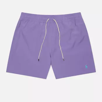 Мужские шорты Polo Ralph Lauren 5.75-Inch Traveler Classic Swim, цвет фиолетовый, размер L