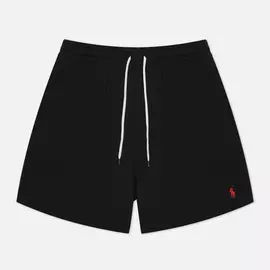 Мужские шорты Polo Ralph Lauren Traveler Swim Trunk, цвет чёрный, размер XXS
