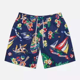 Мужские шорты Polo Ralph Lauren Traveller Swimming Trunk, цвет синий, размер XXL