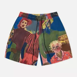 Мужские шорты Puma x Kidsuper Studios All Over Print, цвет синий, размер XL