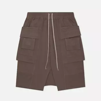 Мужские шорты Rick Owens DRKSHDW Hollywood Creatch Cargo Pods, цвет коричневый, размер S
