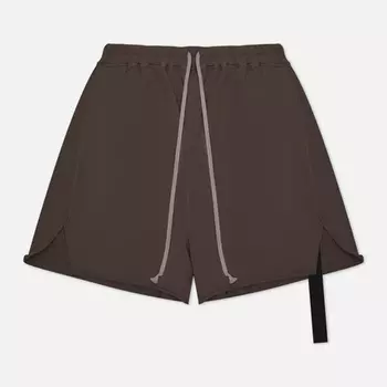 Мужские шорты Rick Owens DRKSHDW Luxor Long Boxers, цвет коричневый, размер XL