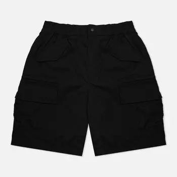 Мужские шорты thisisneverthat Nylon Ripstop Cargo, цвет чёрный, размер M