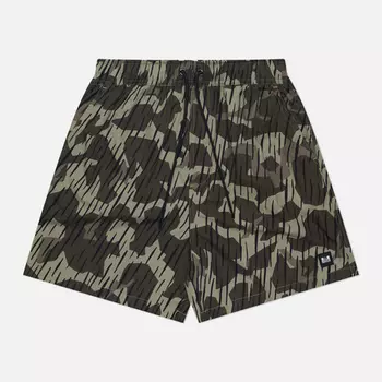 Мужские шорты Weekend Offender Anzio Camo, цвет оливковый, размер XXL