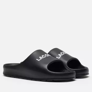 Мужские сланцы Lacoste Serve Slide 2.0, цвет чёрный, размер 46 EU