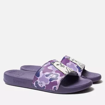 Мужские сланцы RIPNDIP Lord Nermal, цвет фиолетовый, размер 47.5 EU