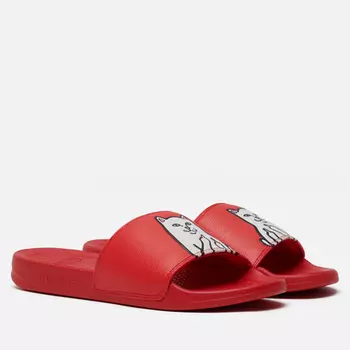 Мужские сланцы RIPNDIP Lord Nermal, цвет красный, размер 35 EU