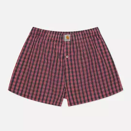 Мужские трусы Carhartt WIP Cotton Boxers, цвет красный, размер L