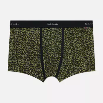 Мужские трусы Paul Smith Daisies Boxer, цвет чёрный, размер XL